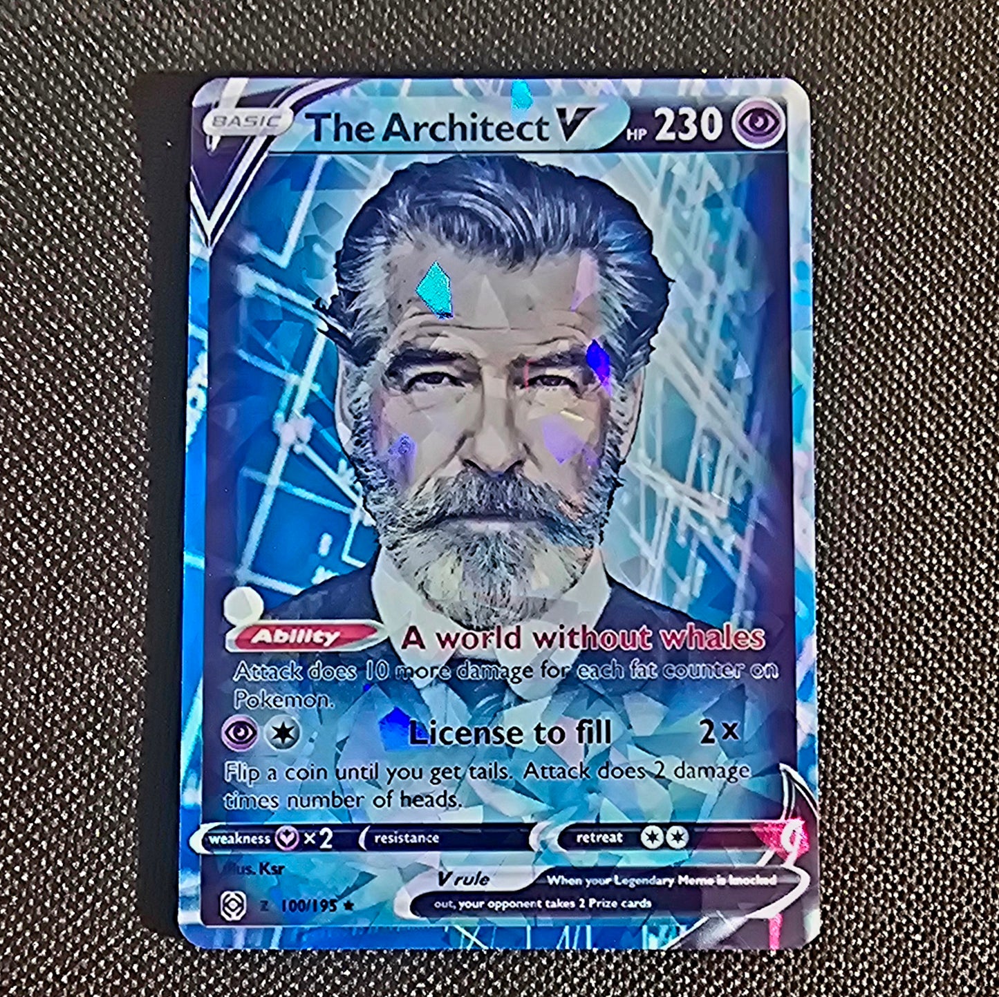 The Architect Pokemon Card
