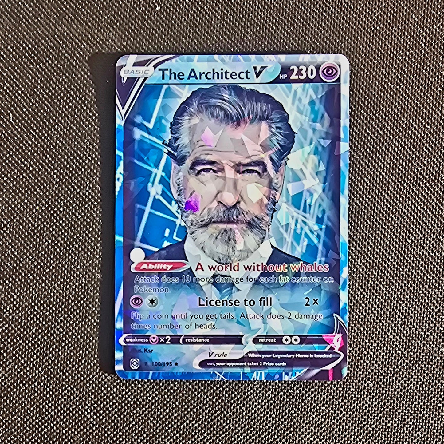 The Architect Pokemon Card
