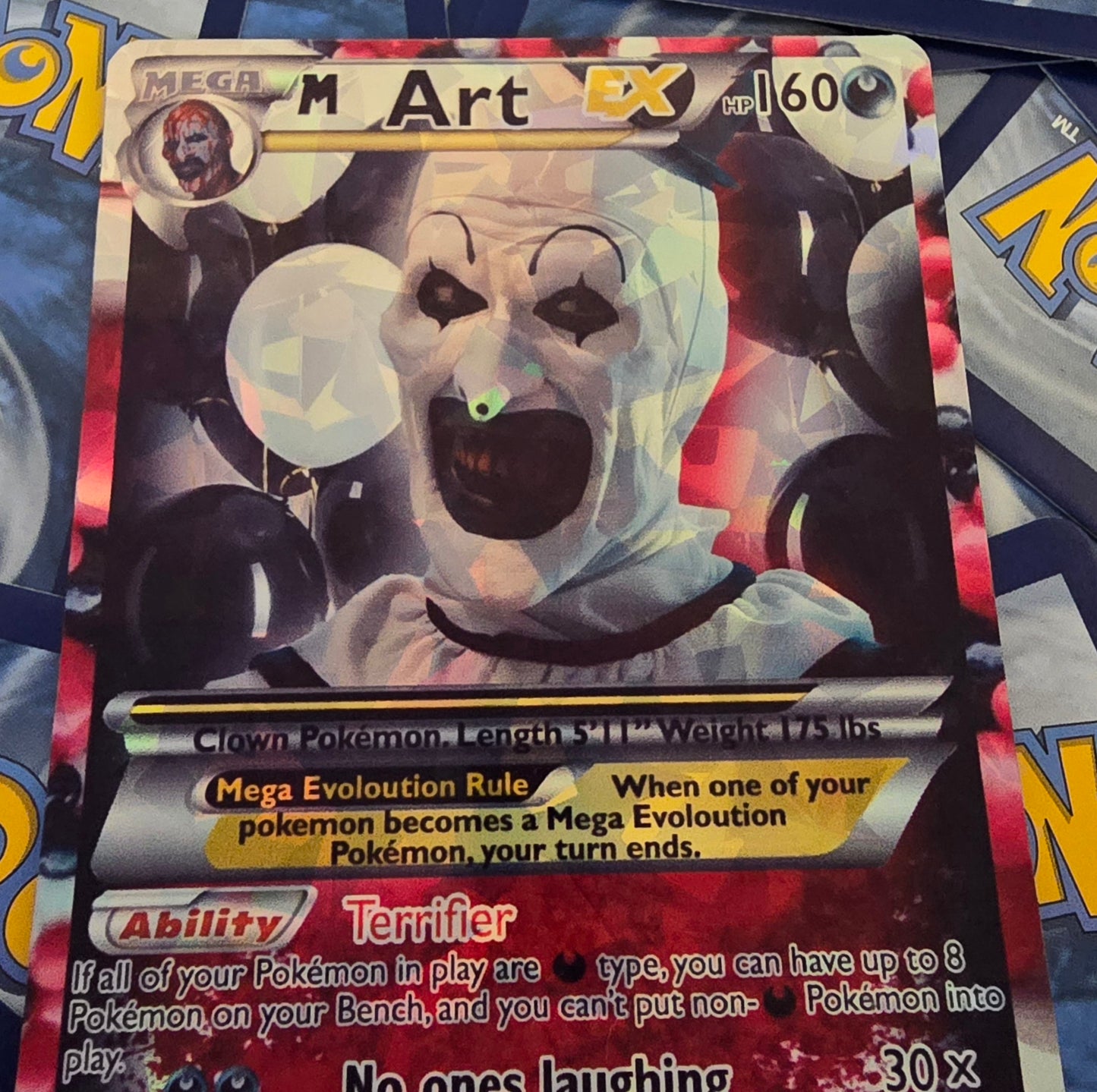 Art The Clown Pokemon Card - The Terrifier