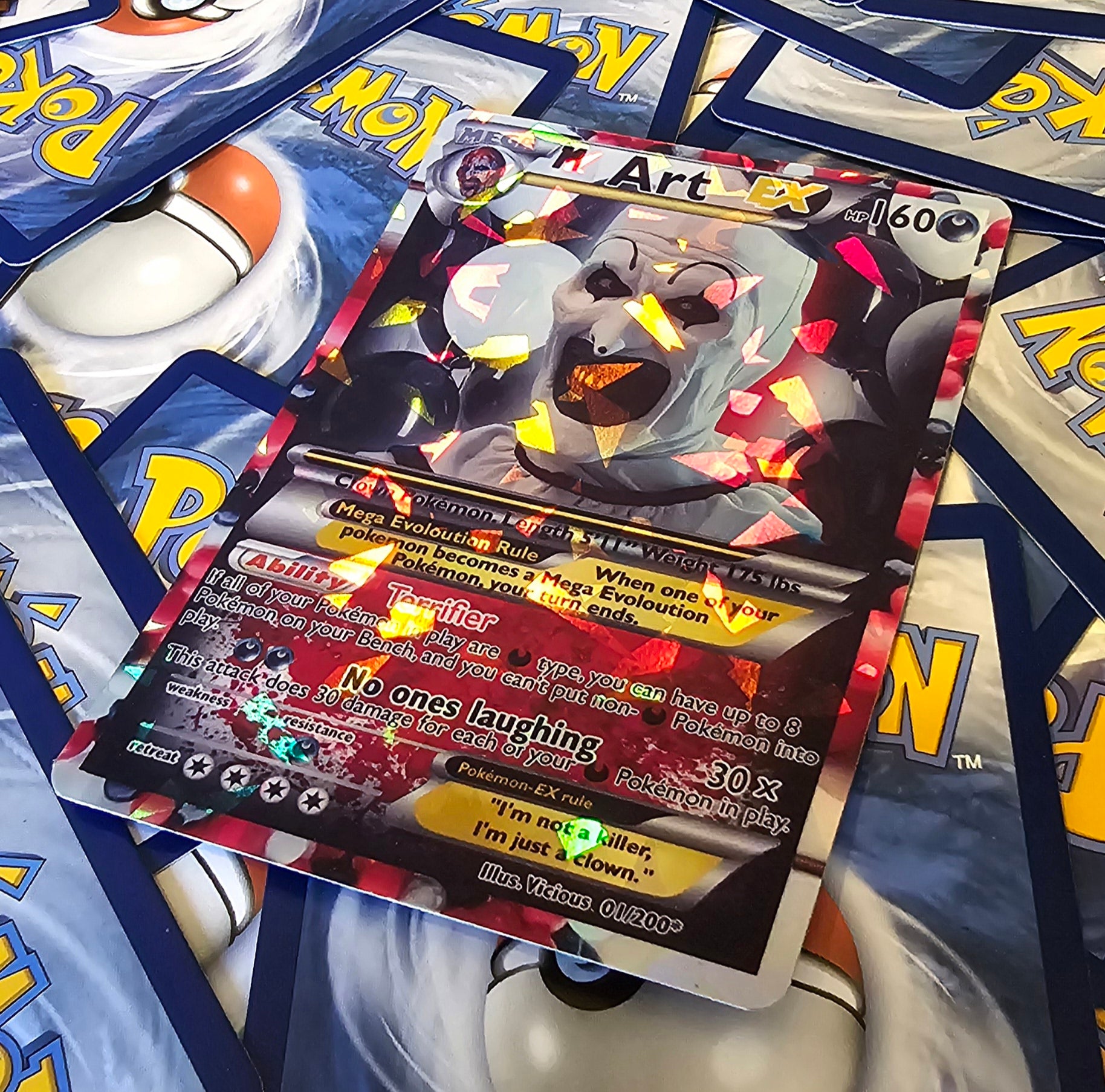 Art The Clown Pokemon Card - The Terrifier