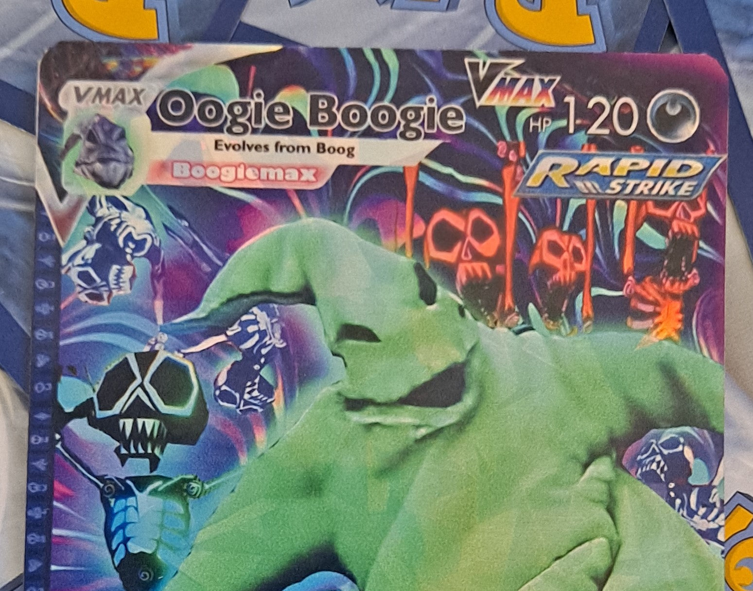 Nightmare Before Christmas - Oogie Boogie Man Pokemon Card