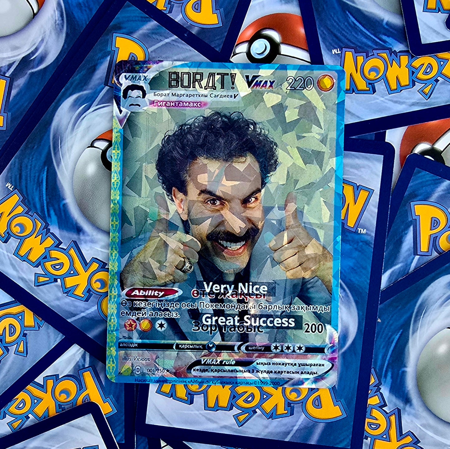 Borat Pokemon Card