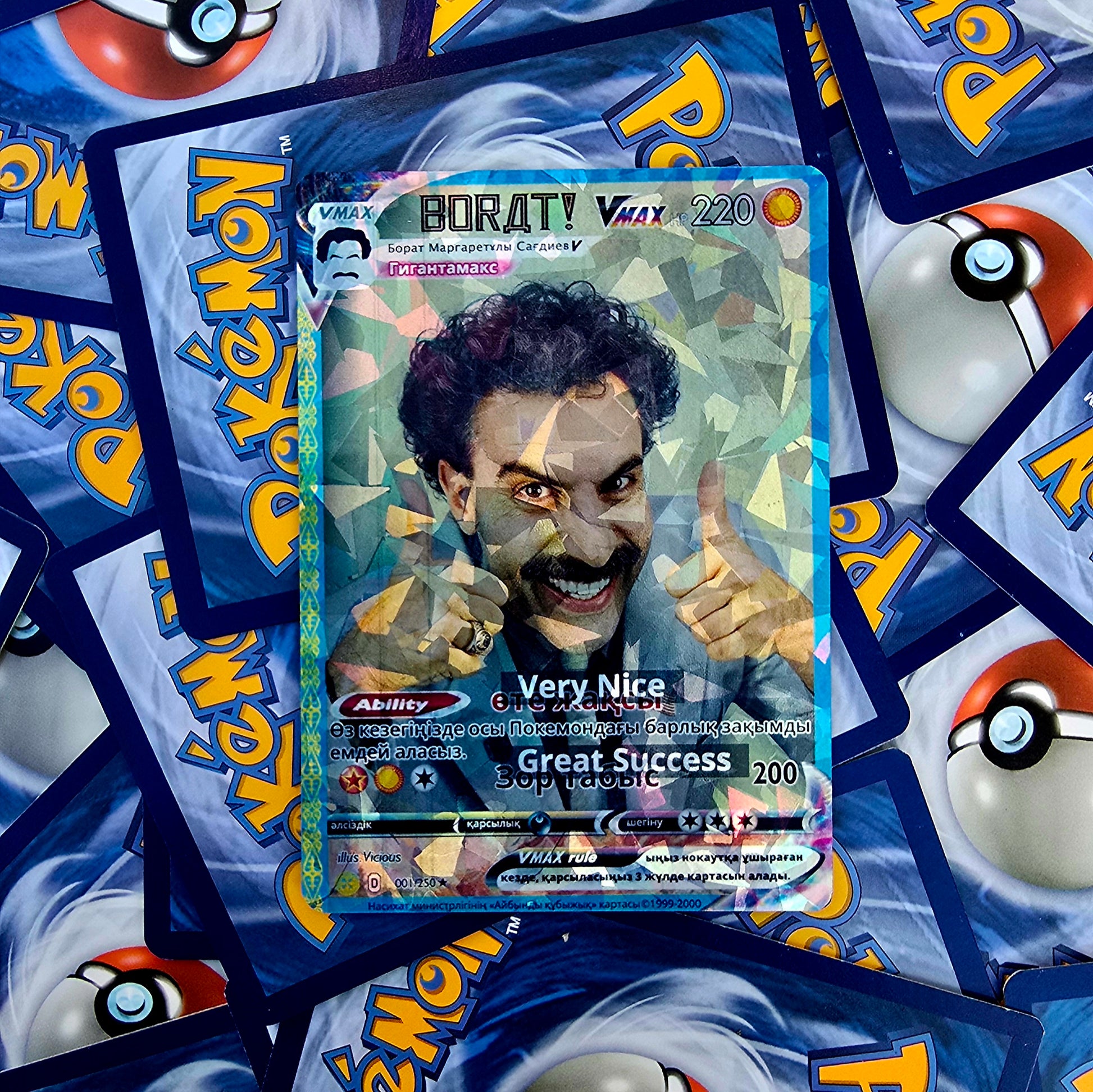 Borat Pokemon Card