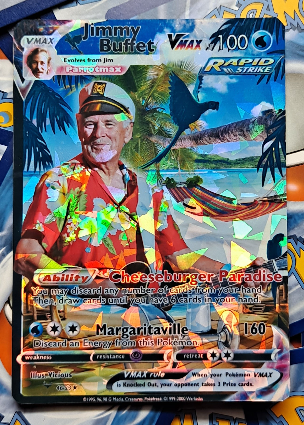 Jimmy Buffett Pokemon Card