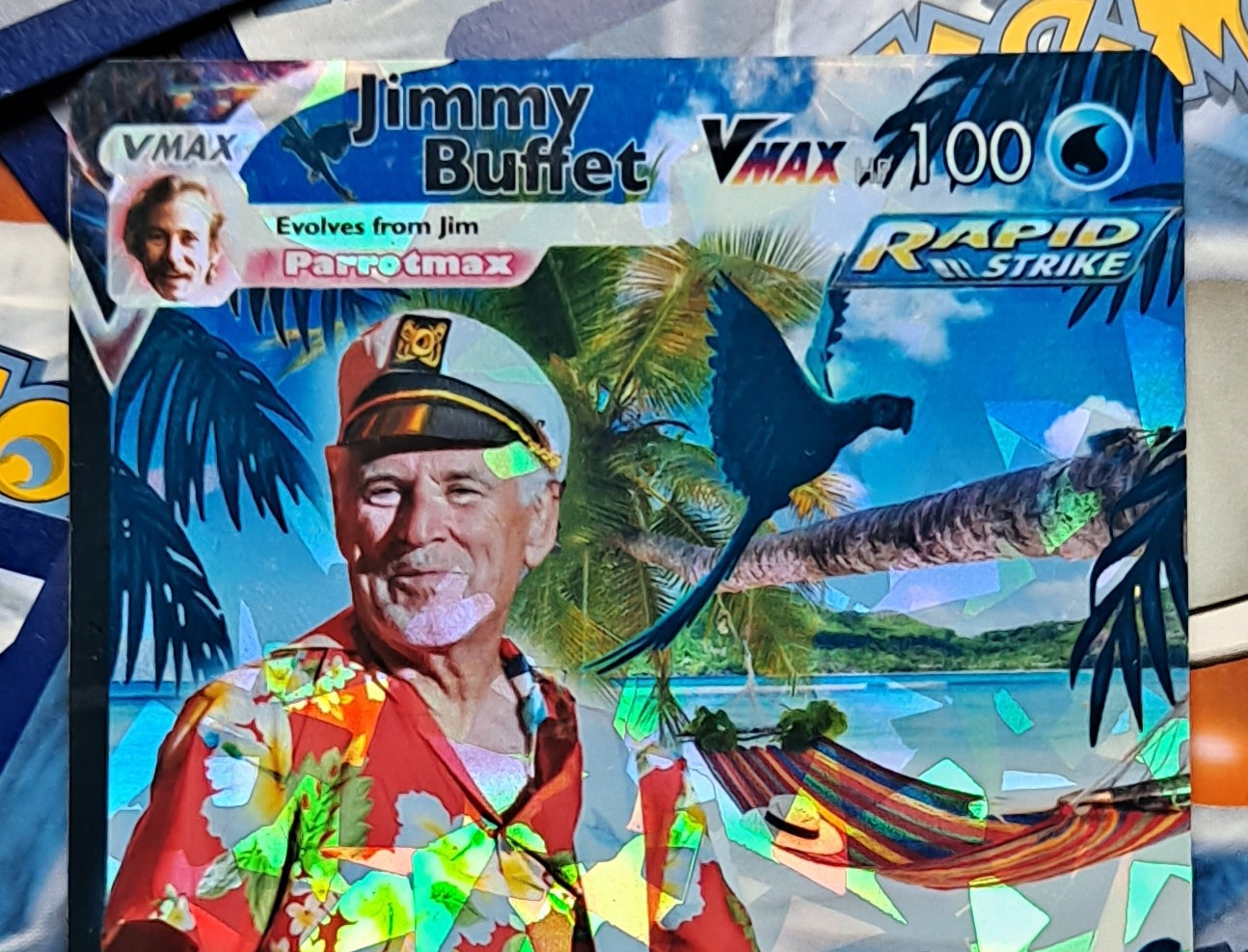 Jimmy Buffett Pokemon Card