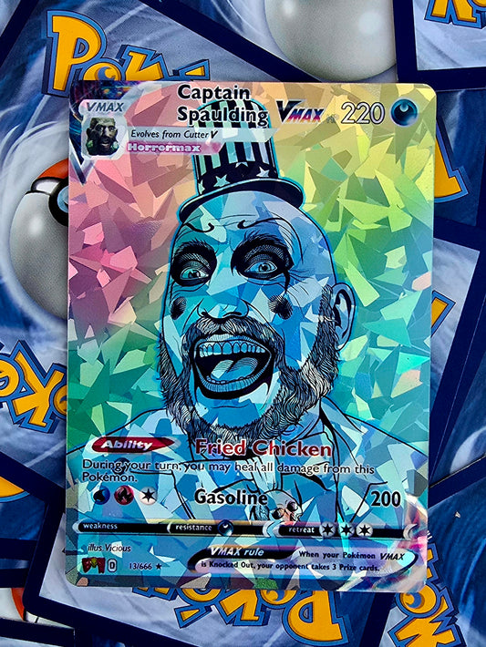Captain Spaulding Rainbow Rare Pokemon Card