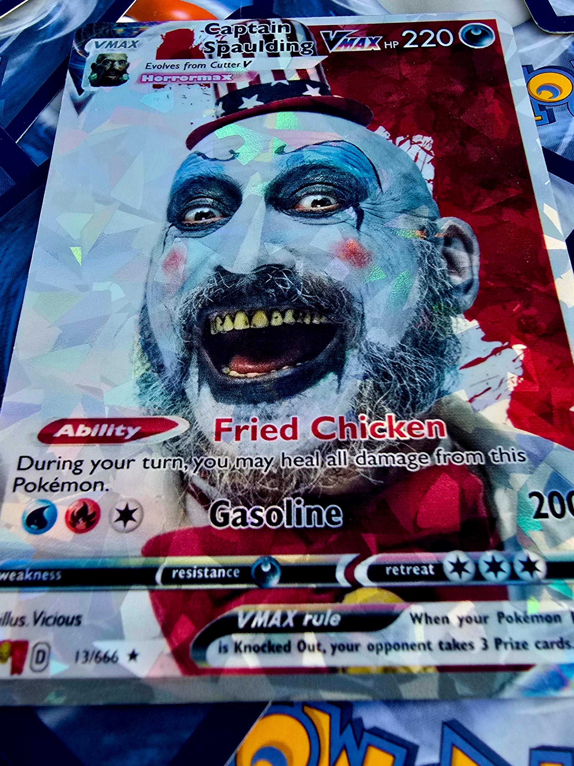 Captain Spaulding  Pokemon Card - Devils Rejects
