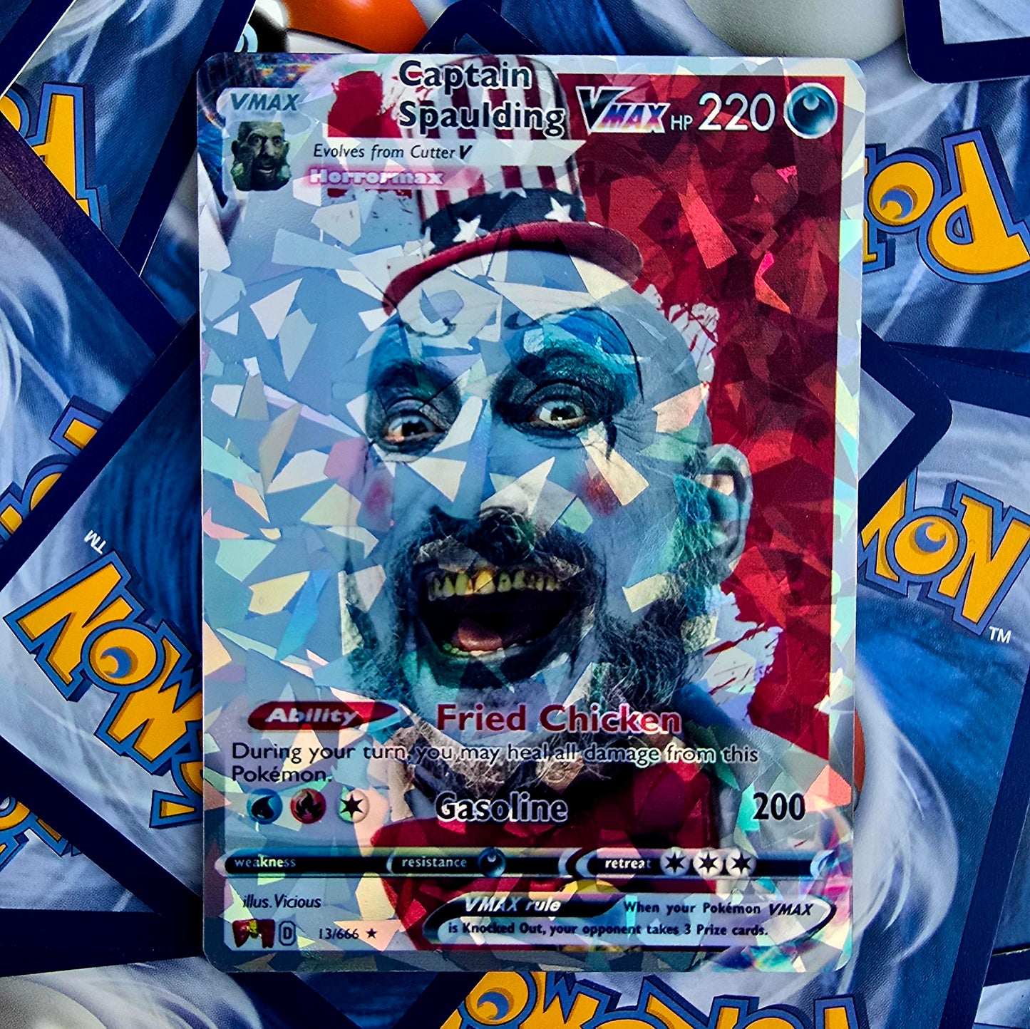 Captain Spaulding  Pokemon Card - Devils Rejects
