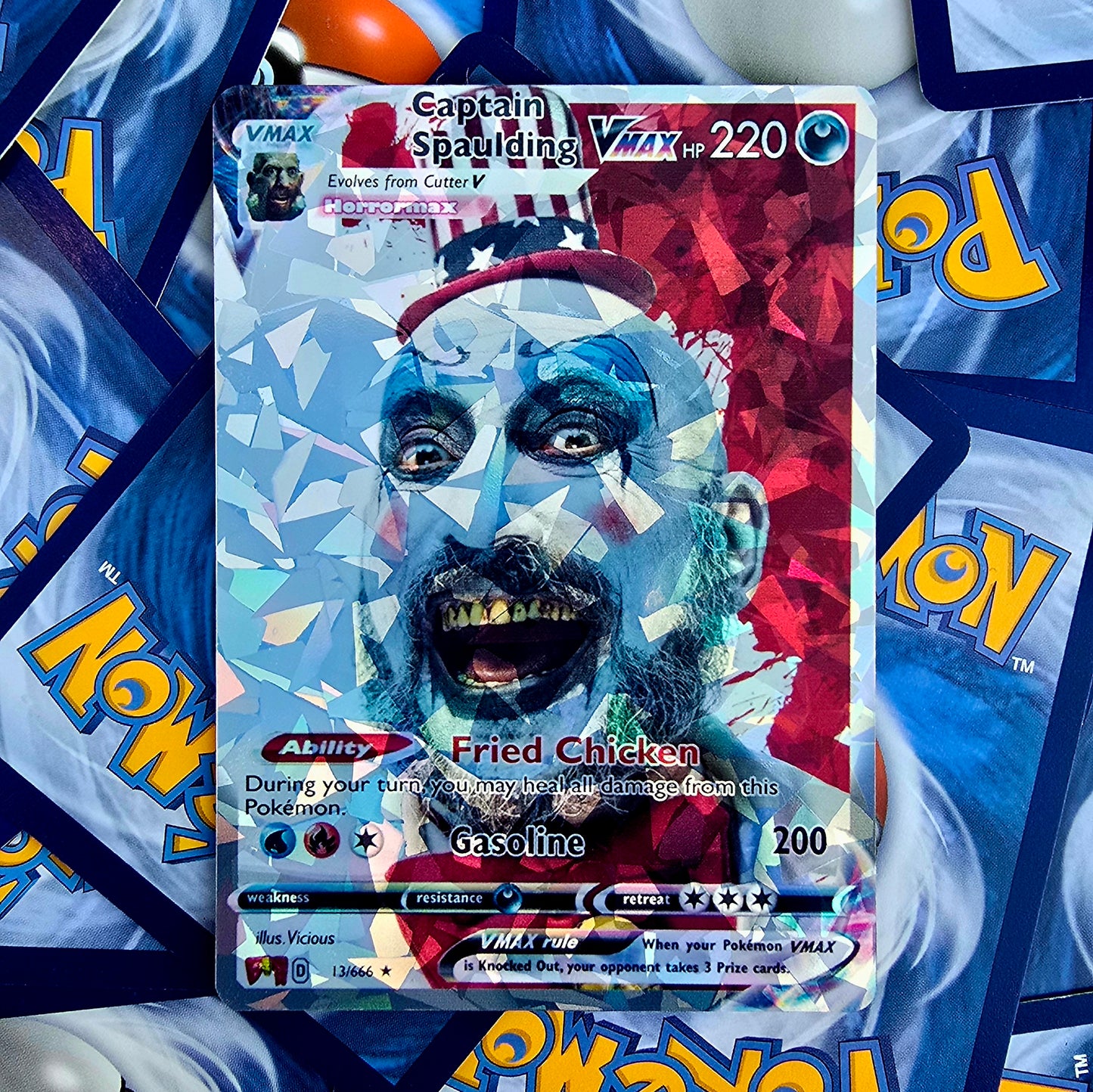 Captain Spaulding  Pokemon Card - Devils Rejects

