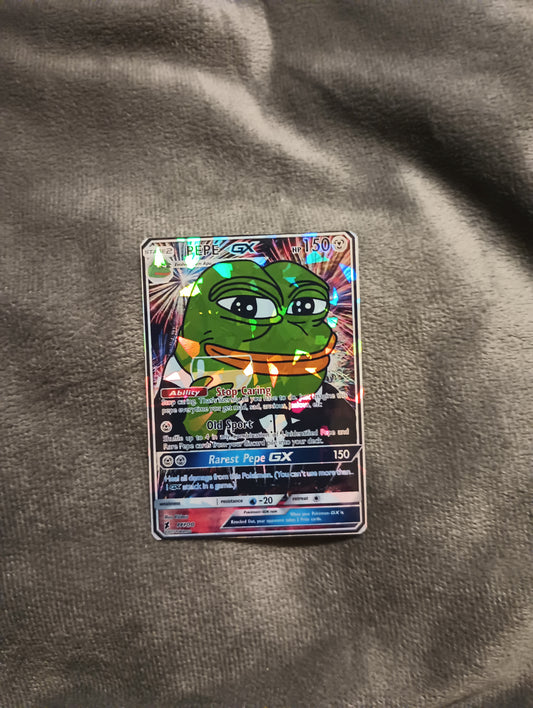 Pepe the frog - Cheers Pokemon Card