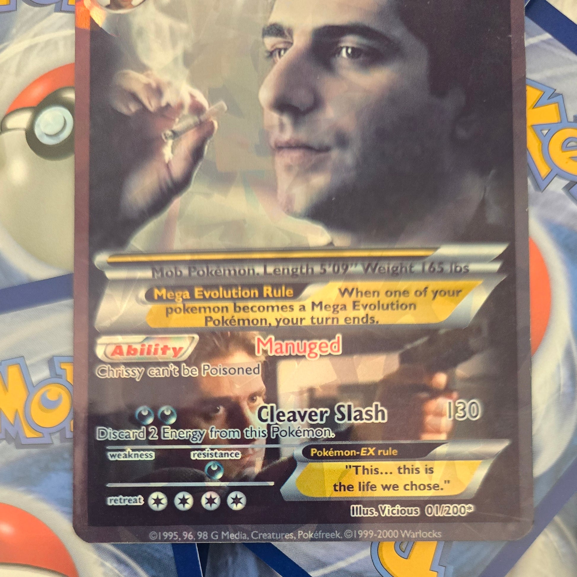 Christopher Pokemon Card - The Sopranos