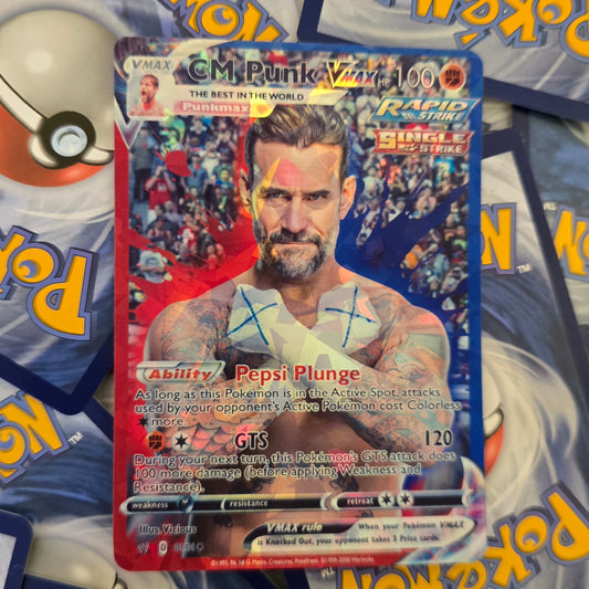 CM Punk Pokemon Card