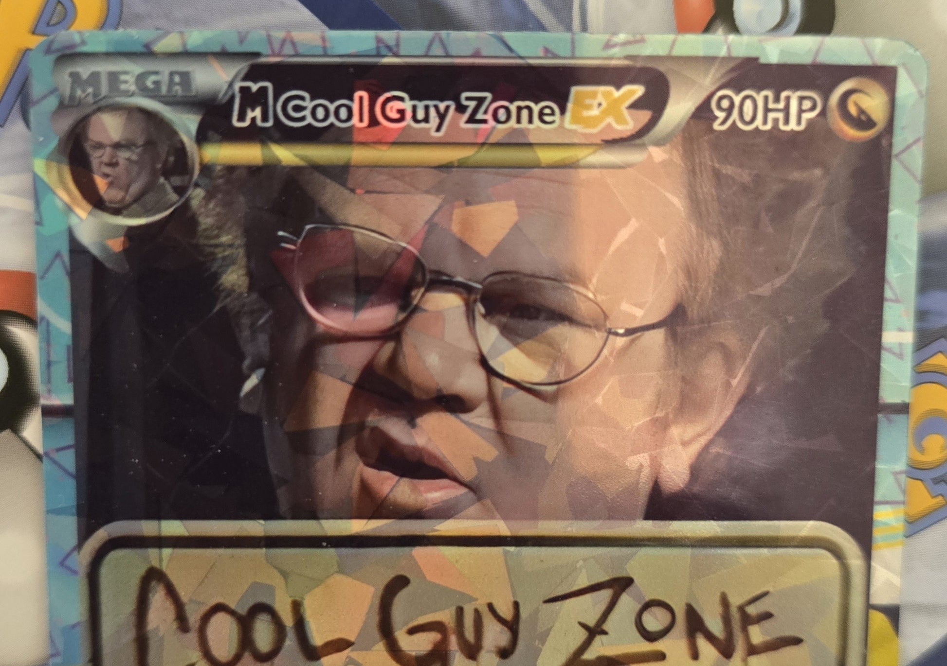 Cool Guy Zone Pokemon Card - Meme