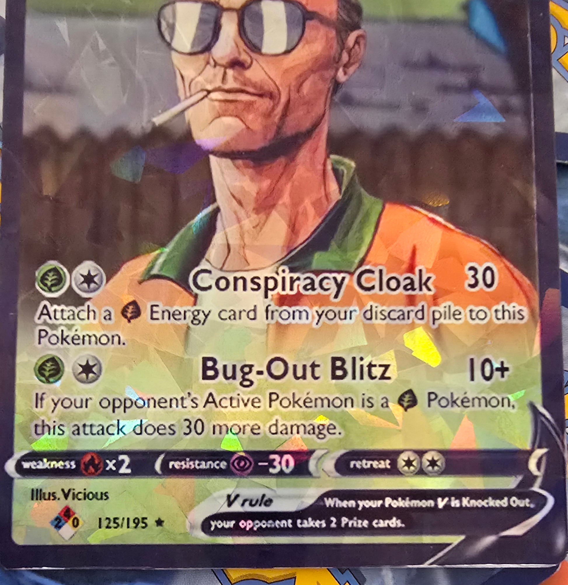 king of the hill pokemon card Dale Gribble Pokemon Card - King Of The Hill