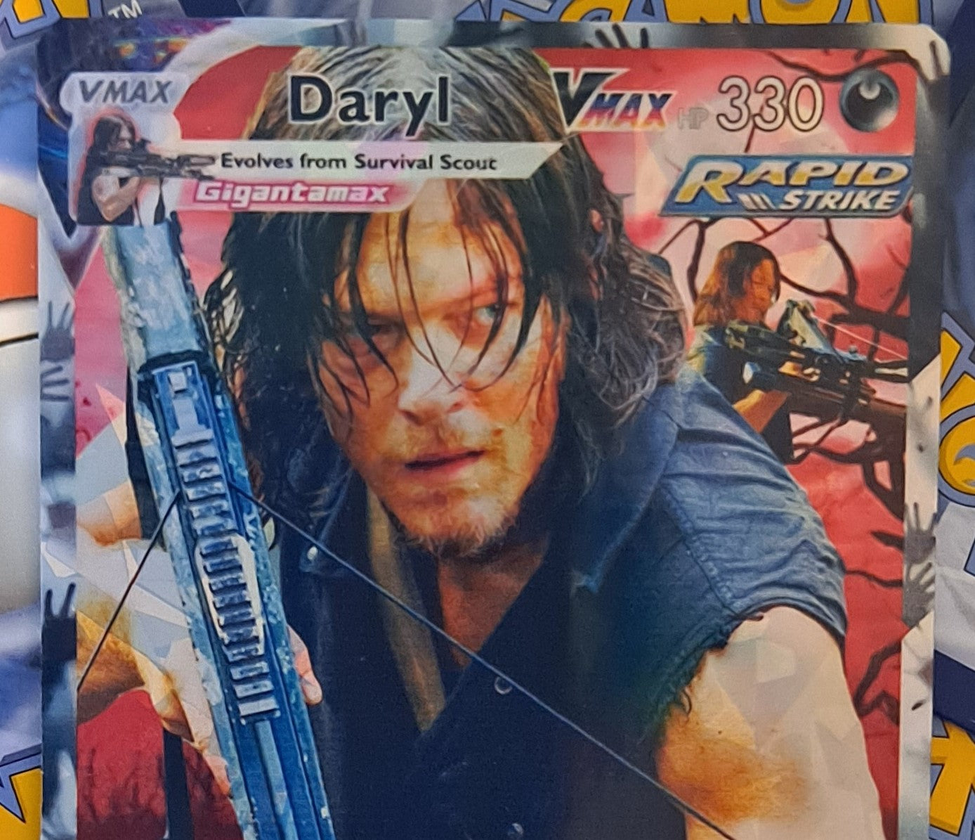 Daryl Dixyn (TWD) Pokemon Card - The Walking Dead