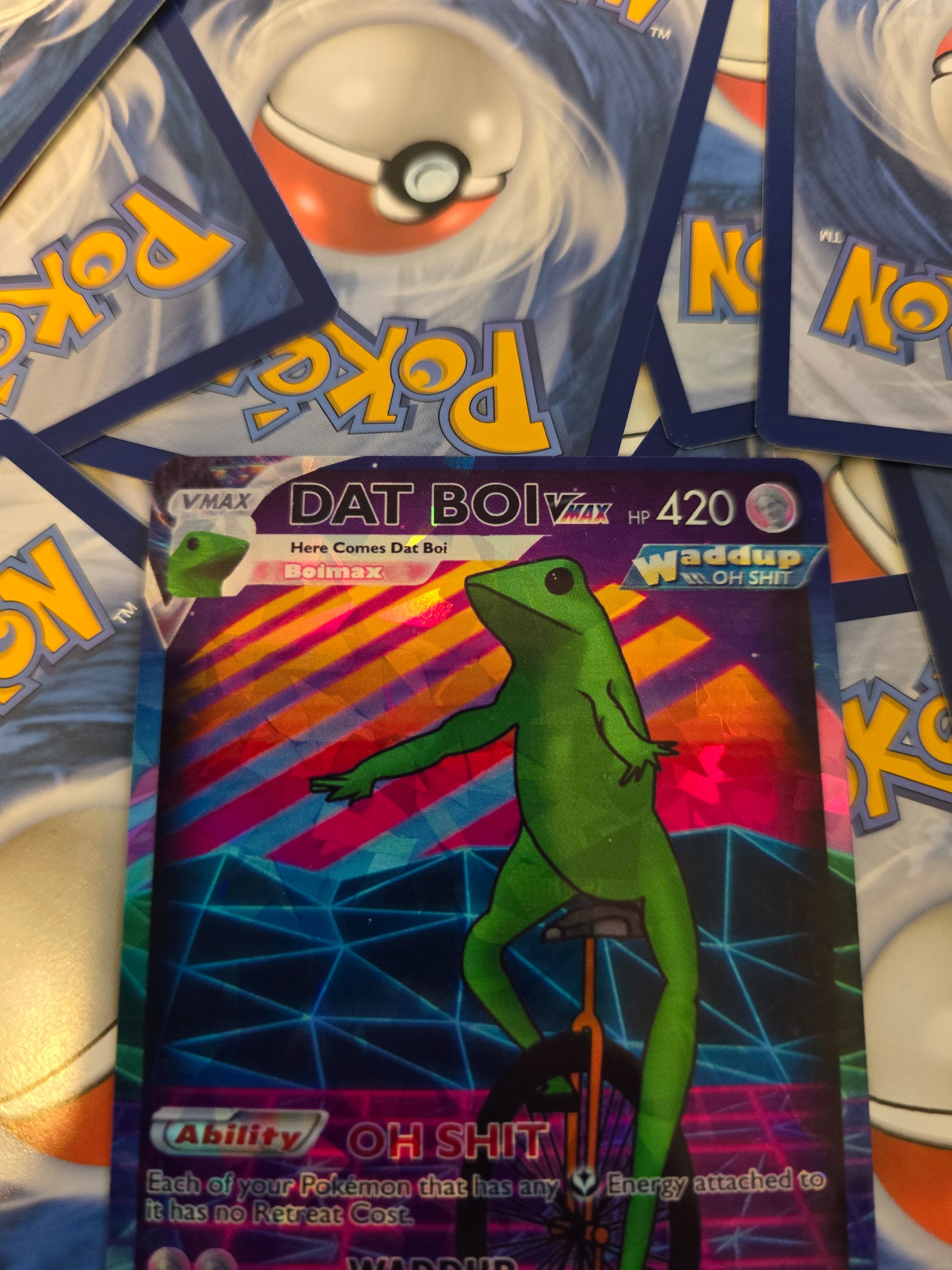 Dat Boi Meme Pokemon Card