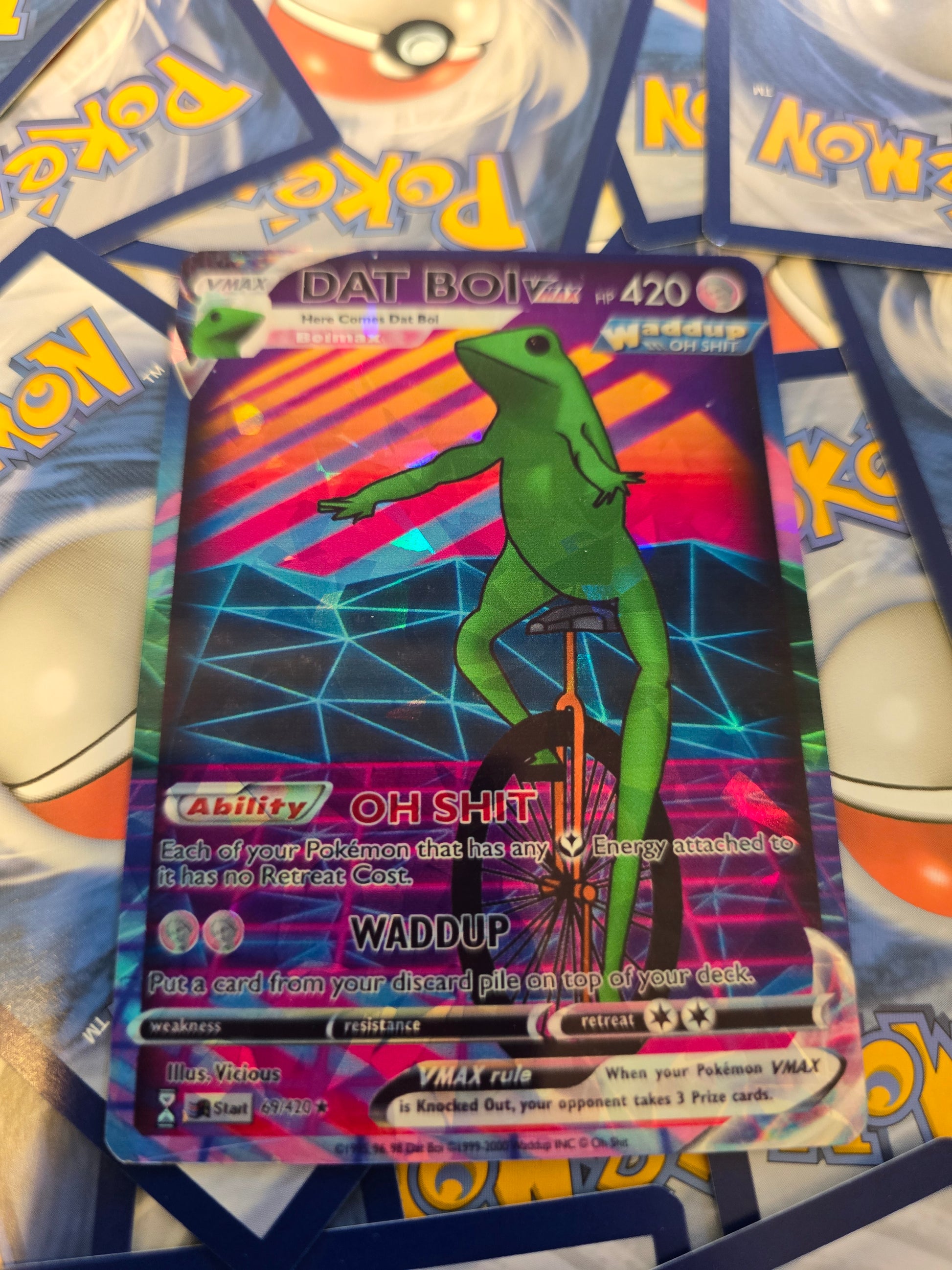 Dat Boi Meme Pokemon Card