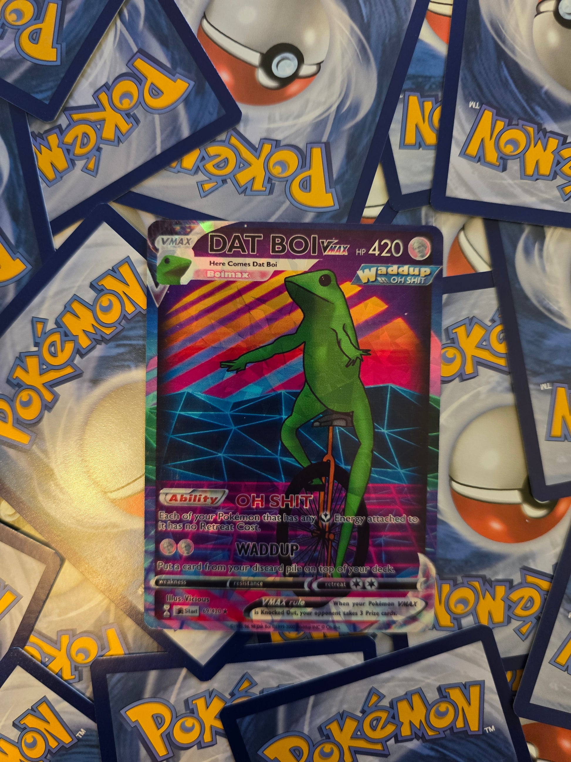 meme pokemon card Dat Boi Meme Pokemon Card – ViciousProxies