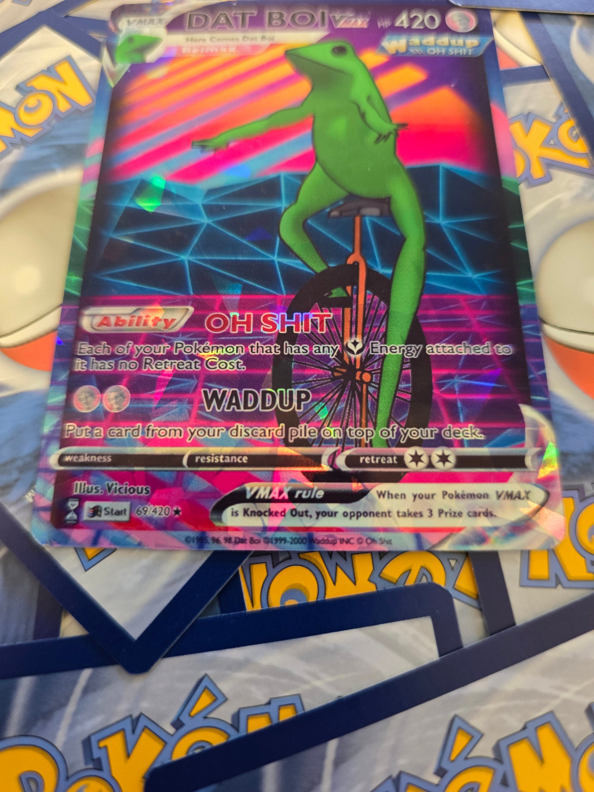 Dat Boi Meme Pokemon Card