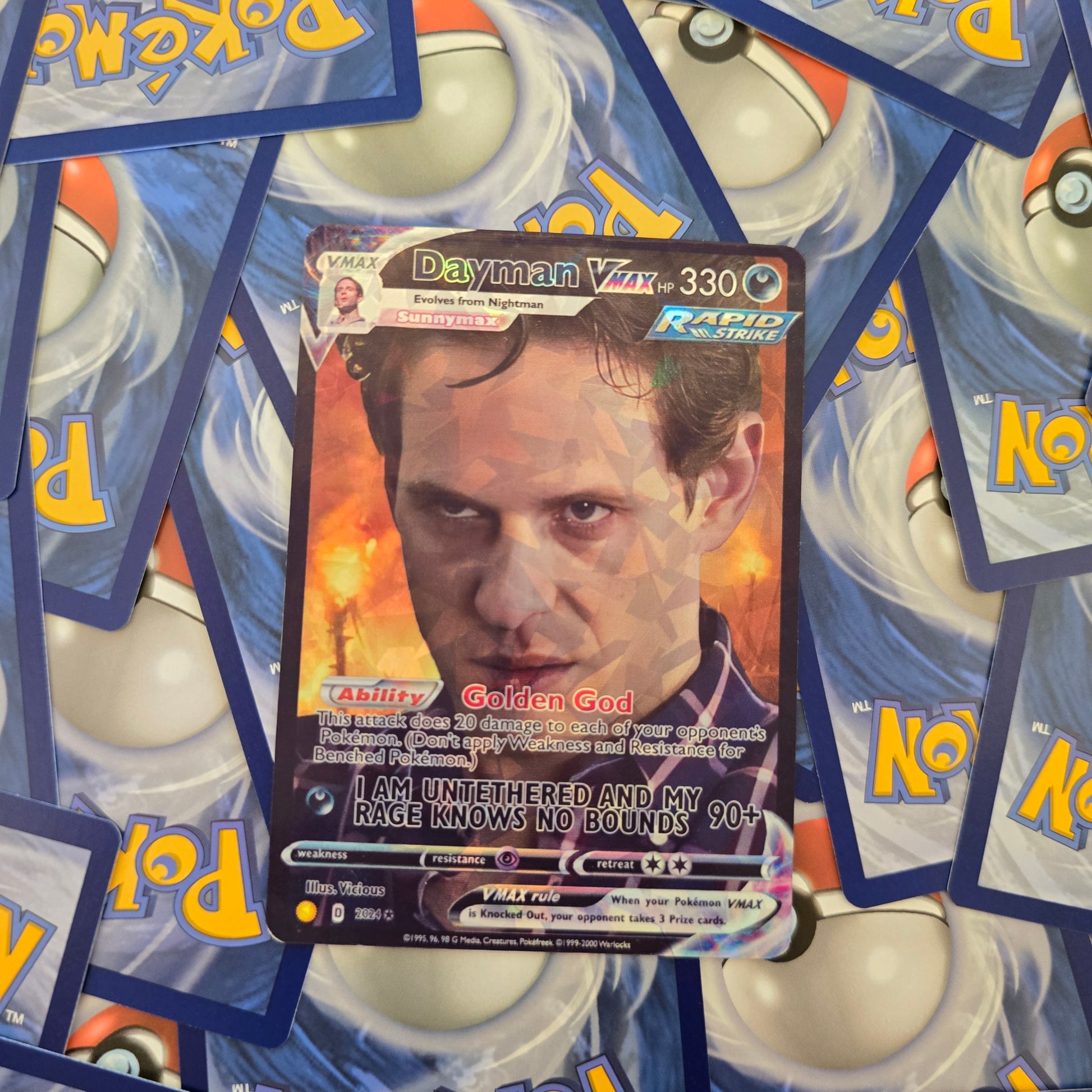 Dayman Pokemon Card - Always Sunny