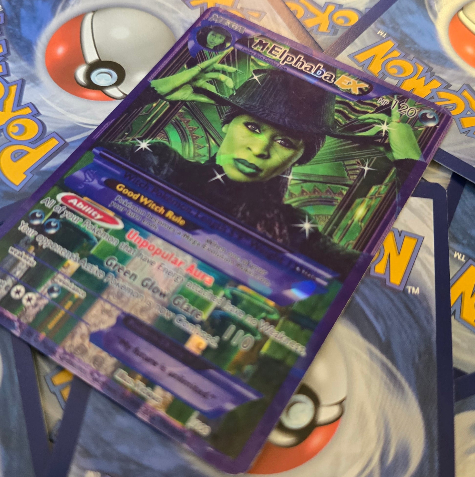 Elphaba Pokemon Card - Wicked