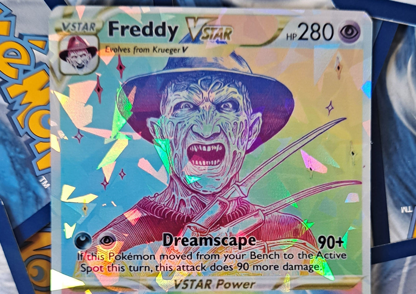 Freddy Krueger Pokemon Card