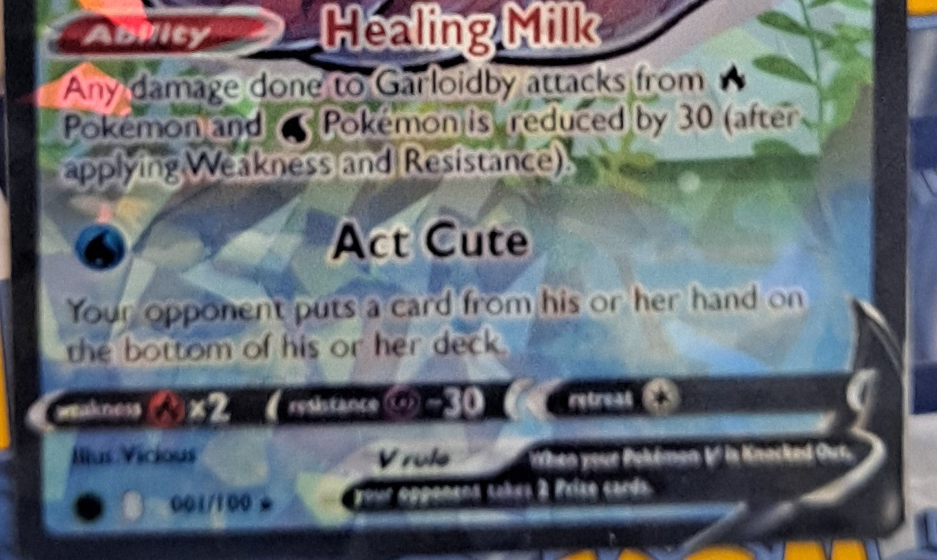 Garloid Pokemon Card