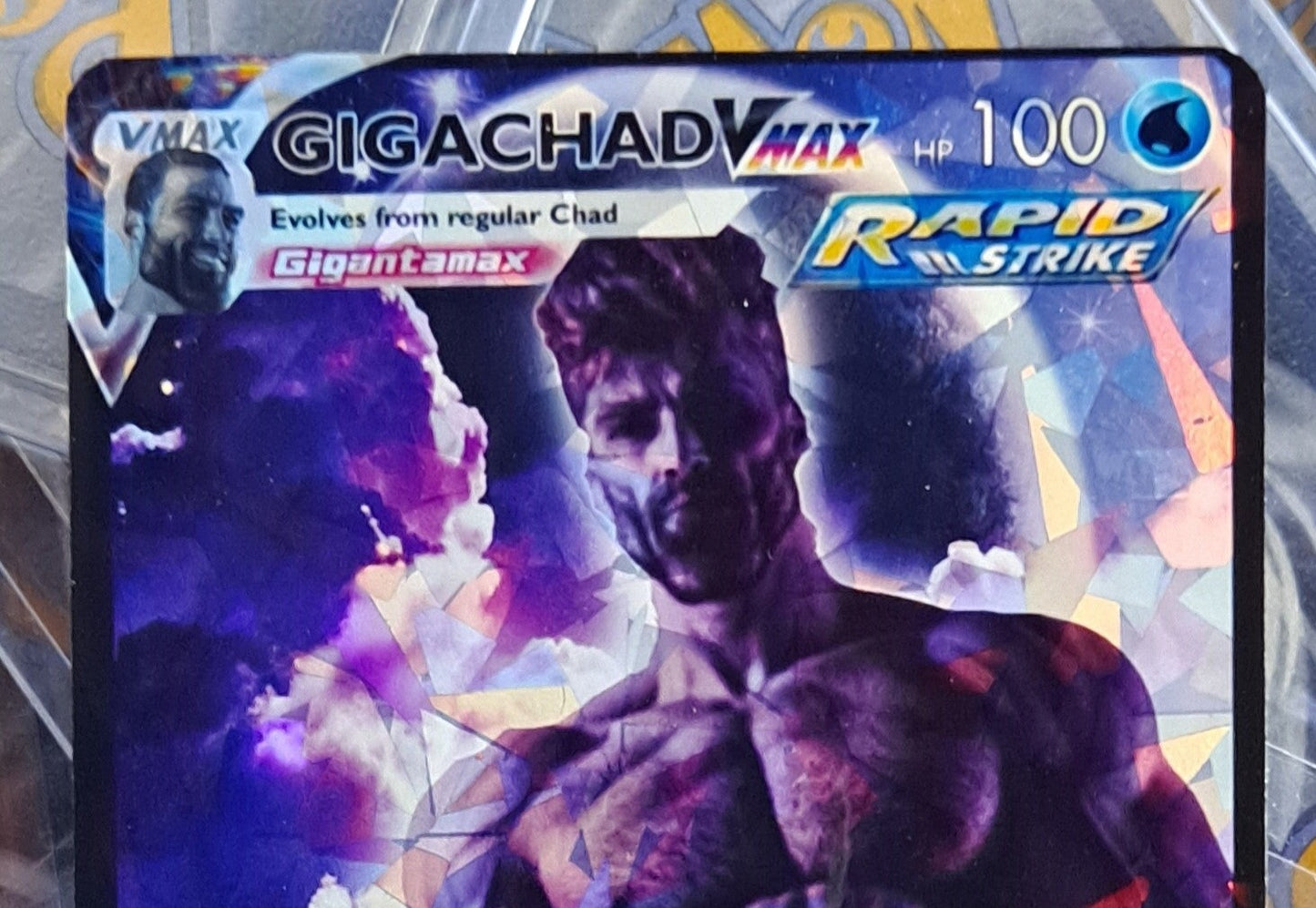 Gigachad Pokemon Card