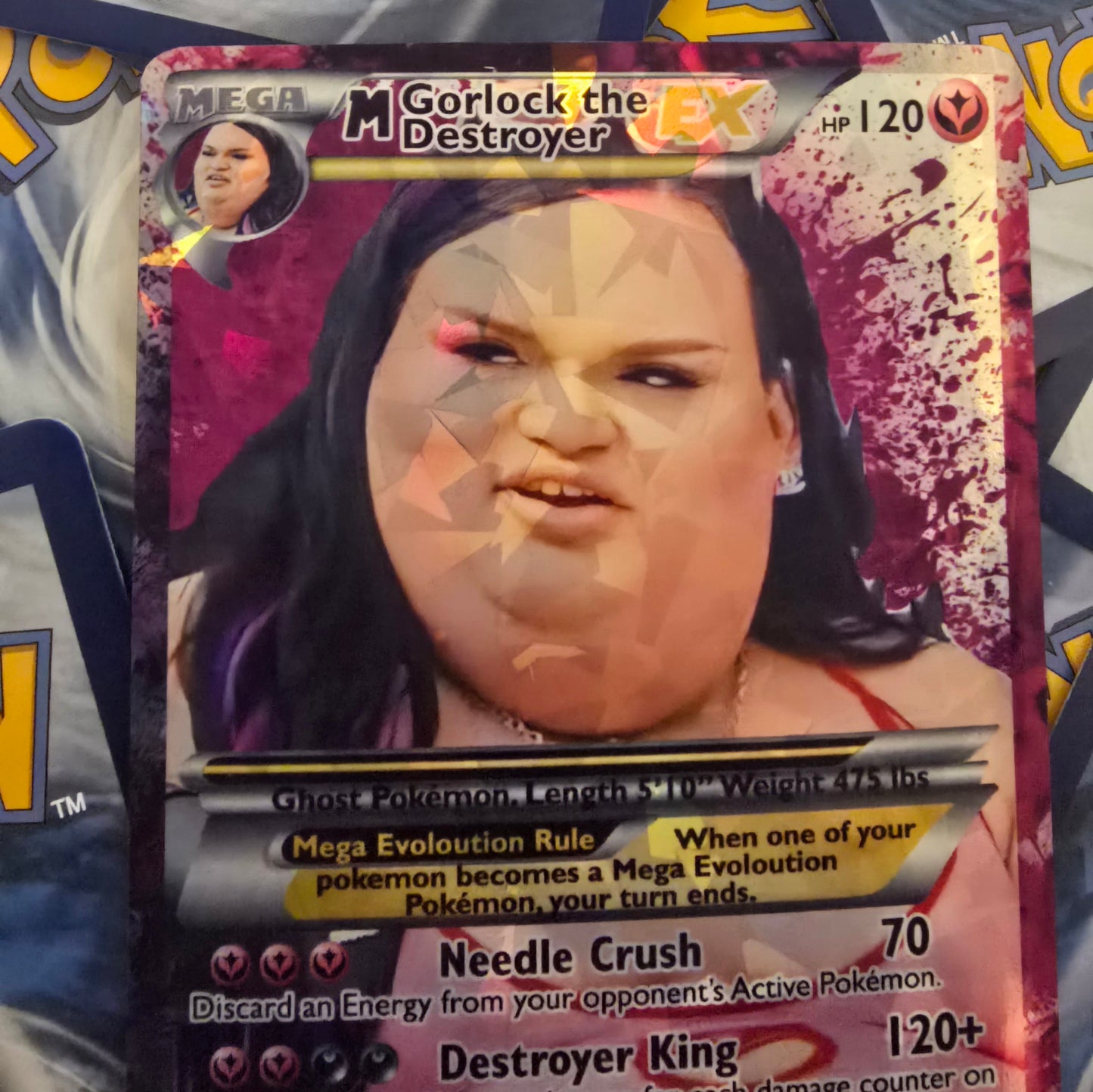 Gorlock the Destroyer Meme Pokemon Card