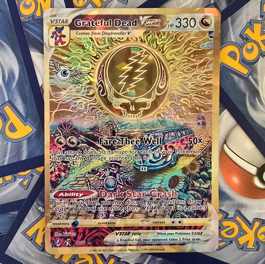 Grateful Dead Vstar Pokemon Card - Fare Thee Well