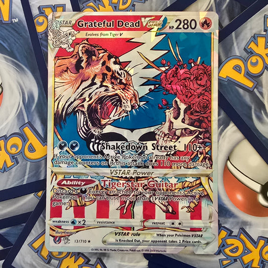 Grateful Dead Vstar Pokemon Card - Shakedown Street