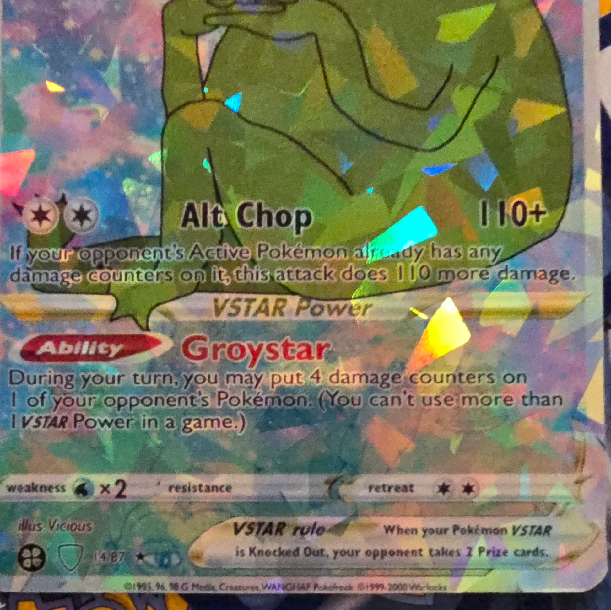 Groyper Meme Pokemon Card