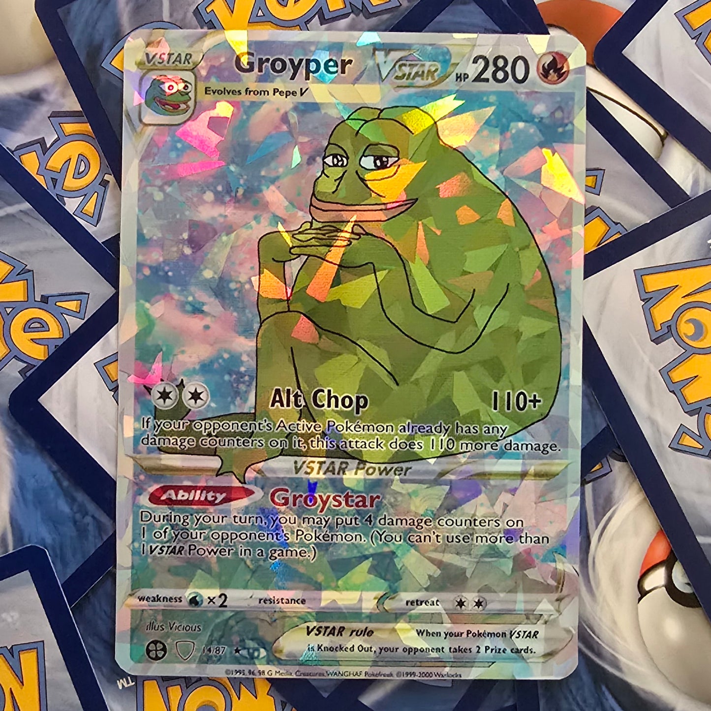 Groyper Meme Pokemon Card&nbsp;