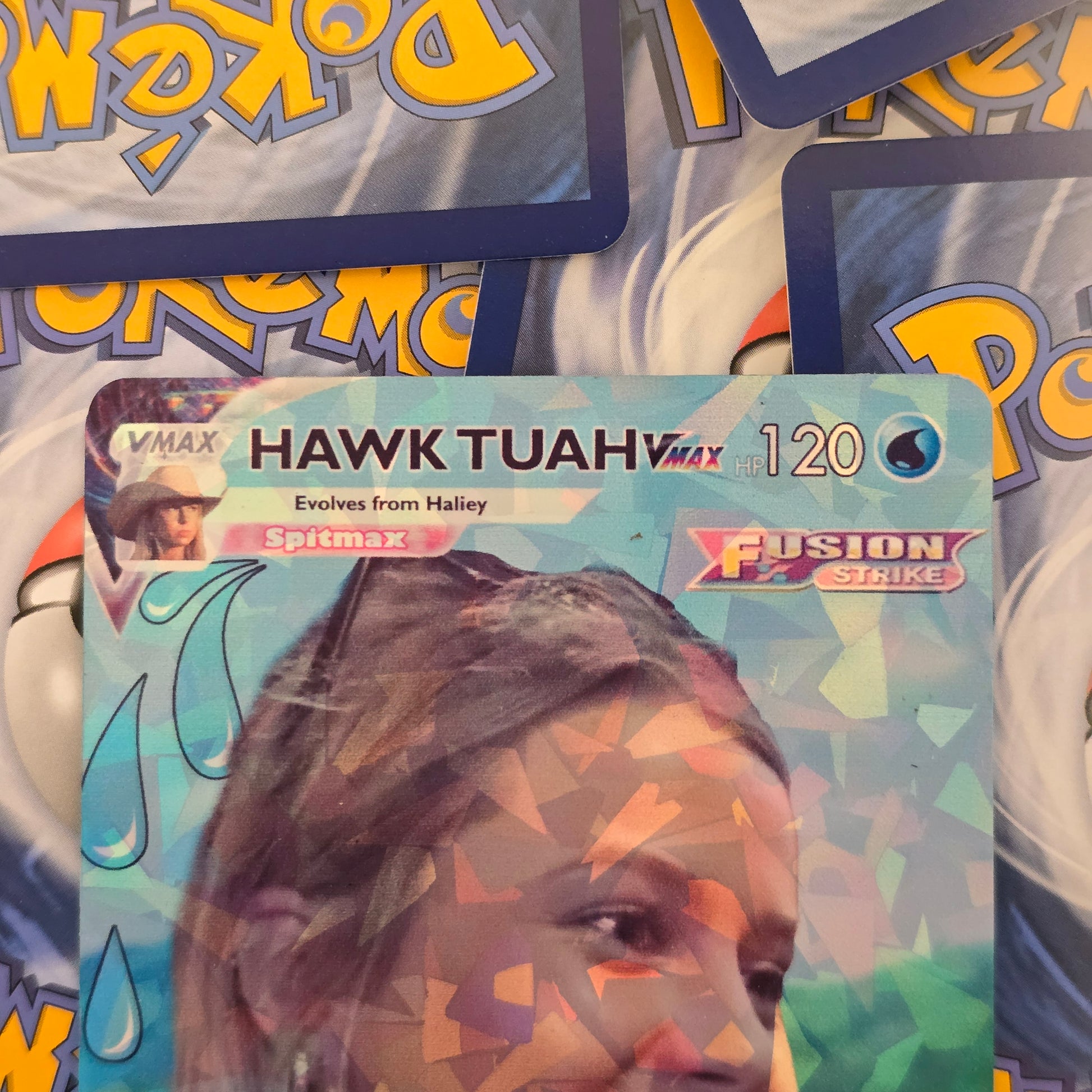 hawk tuah pokemon card Hawk Tuah Girl Pokemon Card