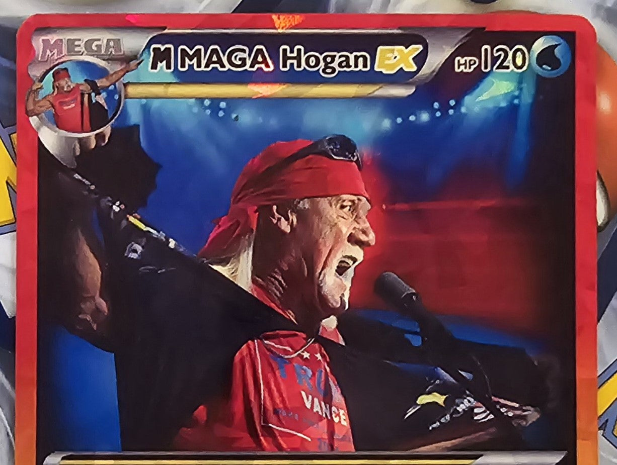 Hulk Hogan Pokemon Card