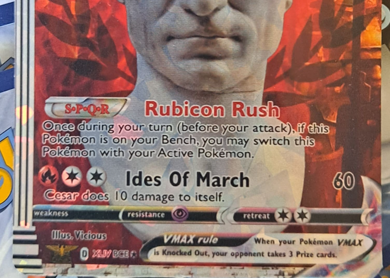 Julius Cesar Pokemon Card