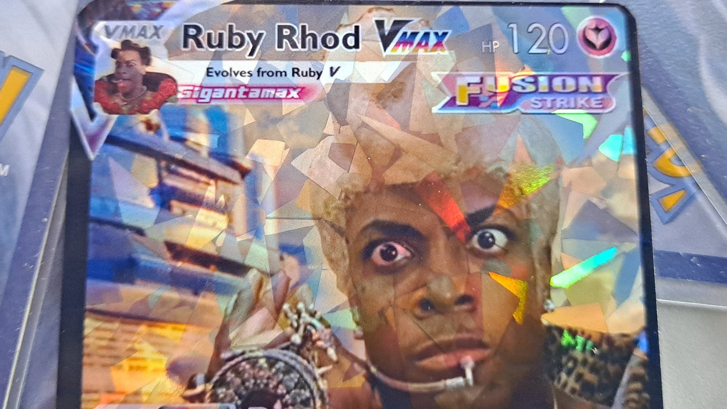 Ruby Rhod Fifth Element Pokémon Card