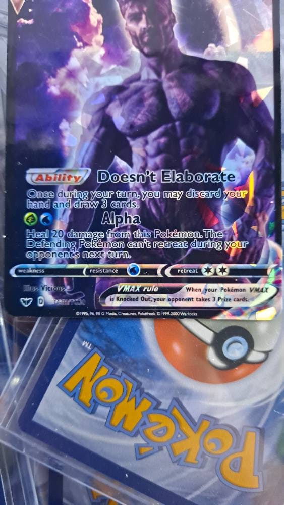 Gigachad Pokemon Card