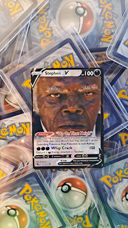 Stephen Django Pokemon Card (Samuel L Jackson)