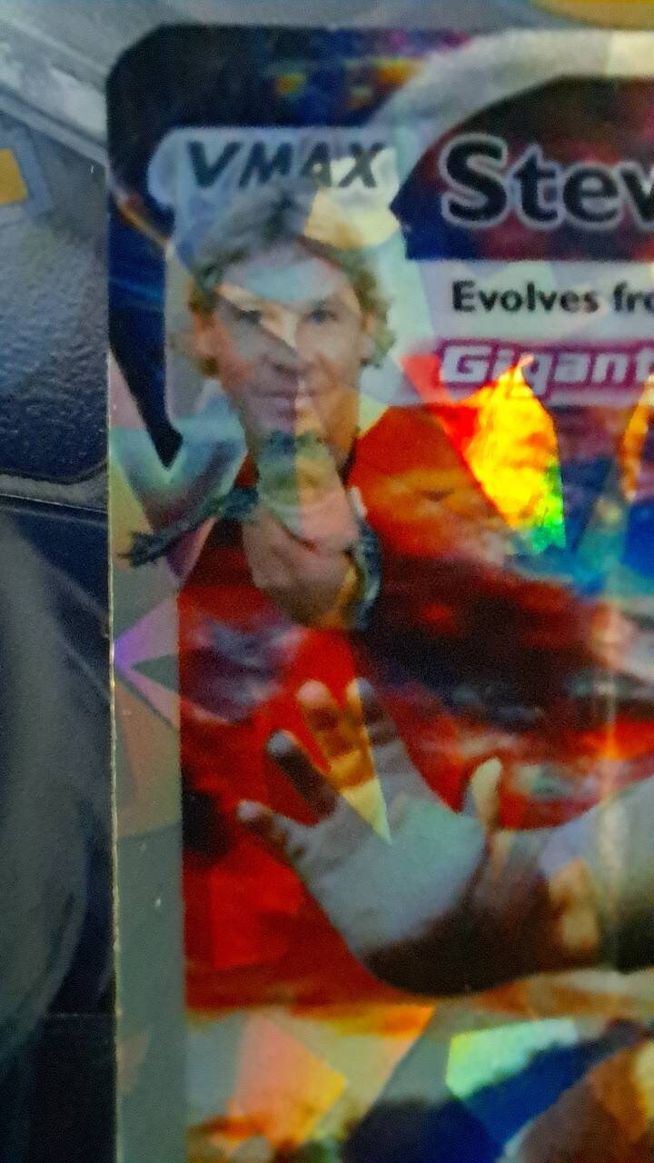 Steve Irwin Pokemon Card