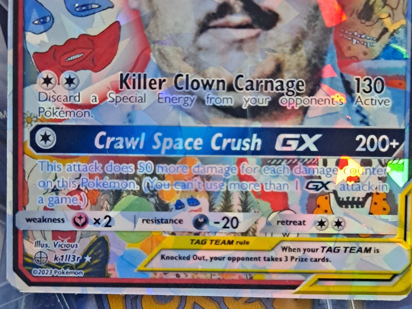 John Wayne Gacy Pokemon Card