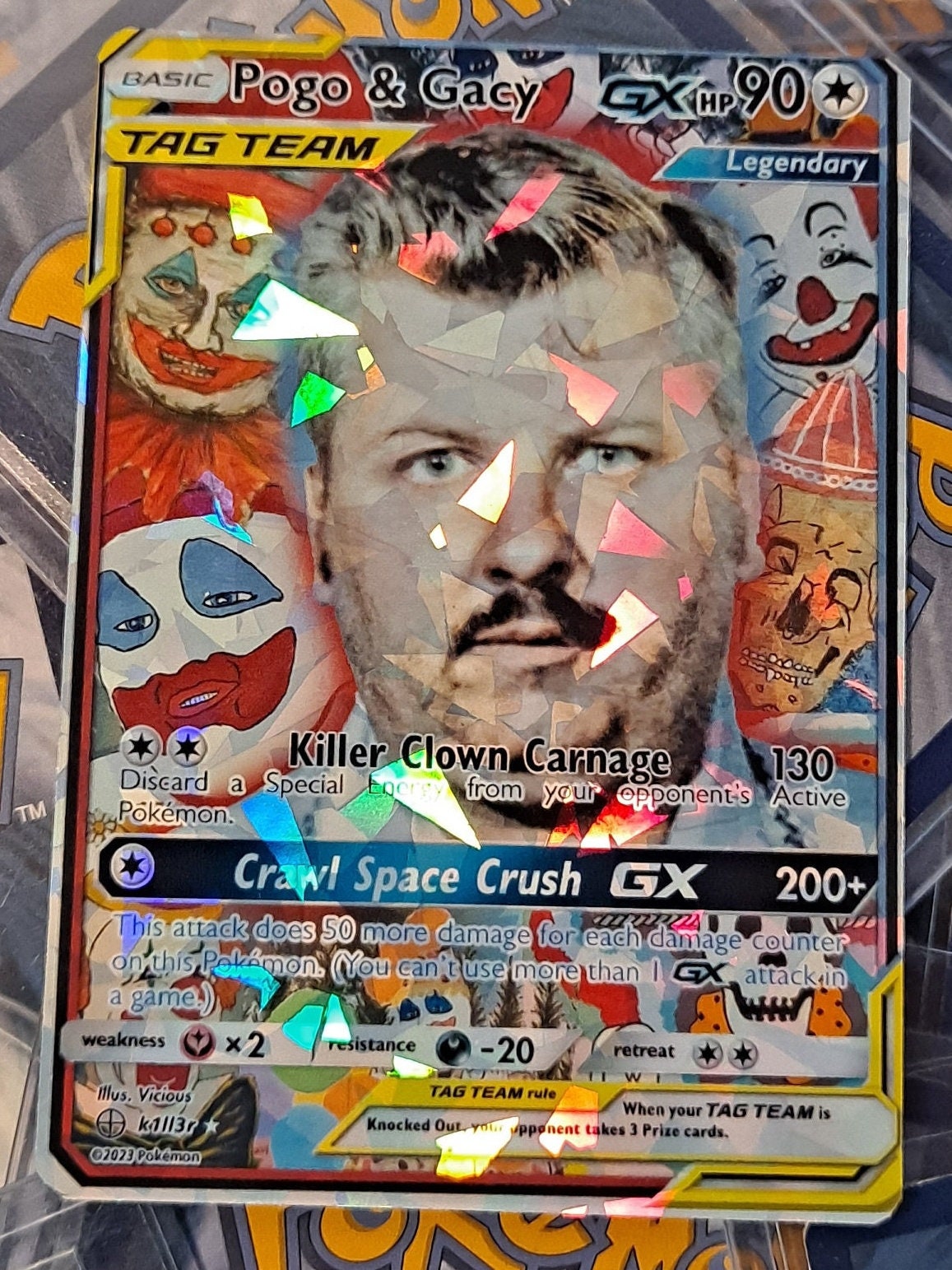 John Wayne Gacy Pokemon Card