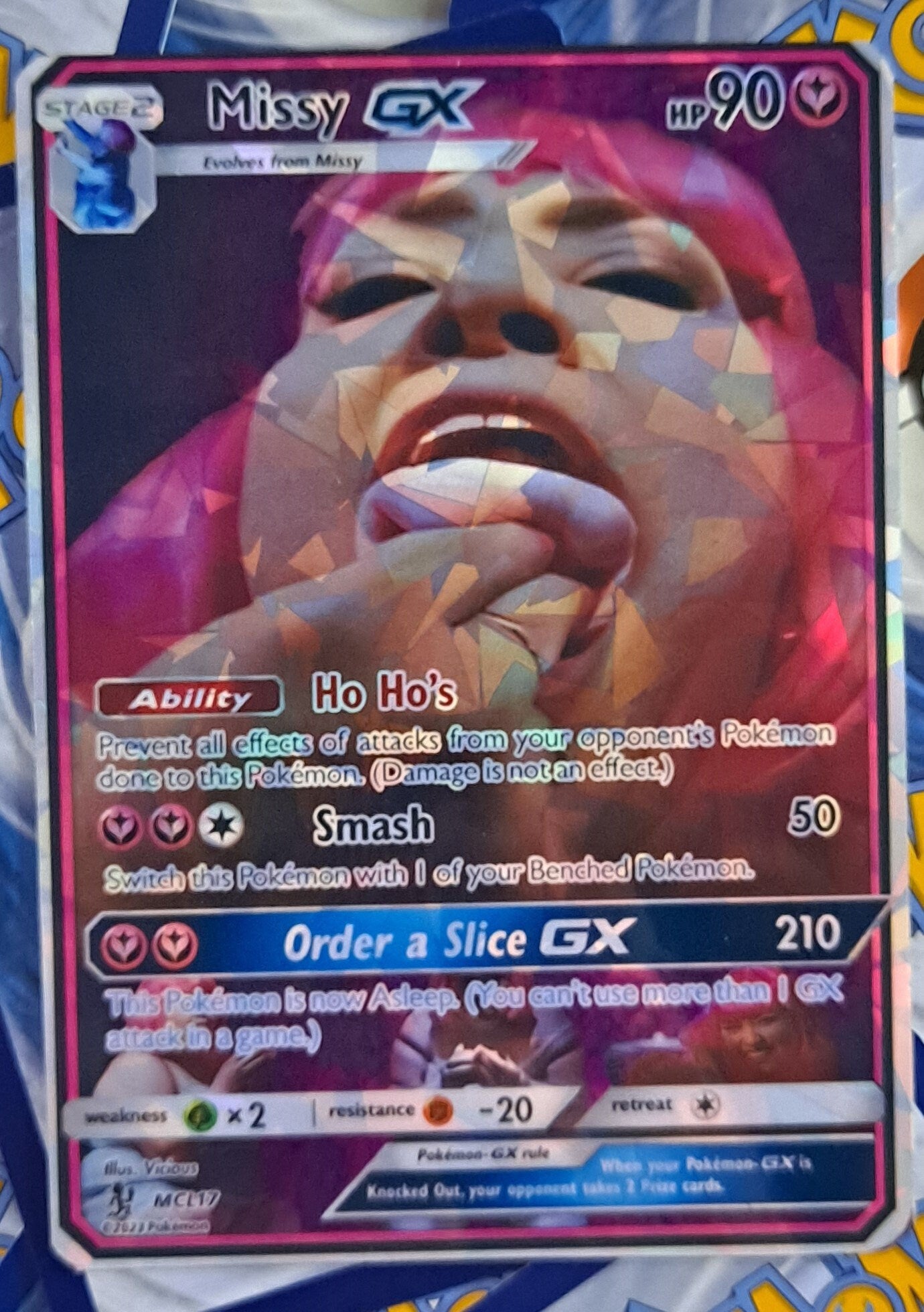 ICP Big Money Hustlas - Missy Pokemon Card