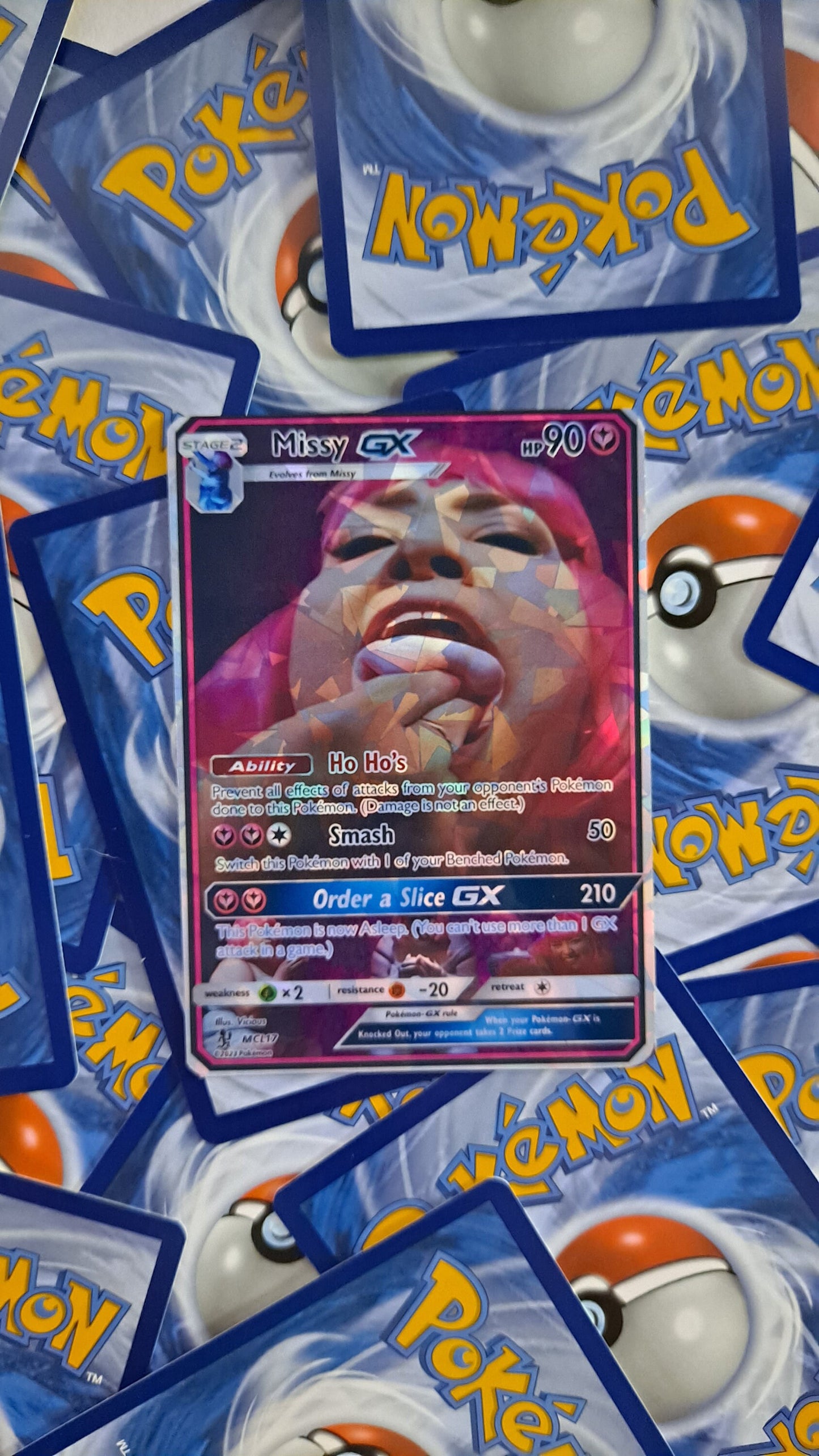 ICP Big Money Hustlas - Missy Pokemon Card