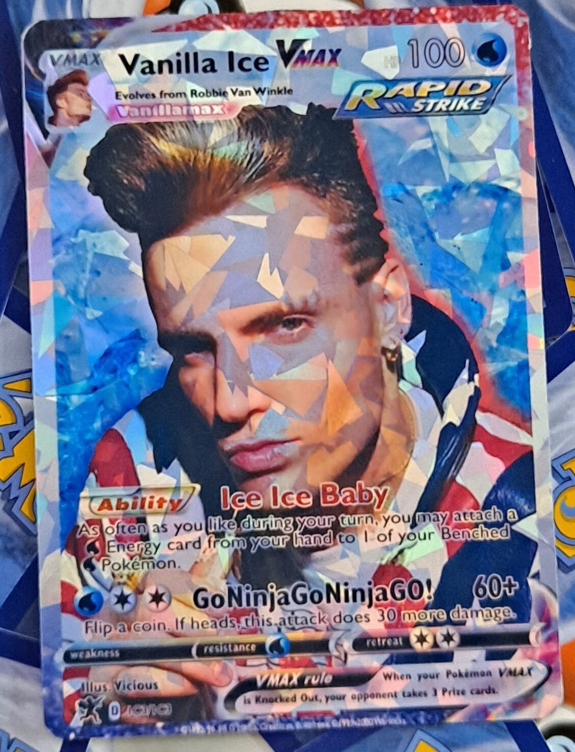 Vanilla Ice Pokemon Card