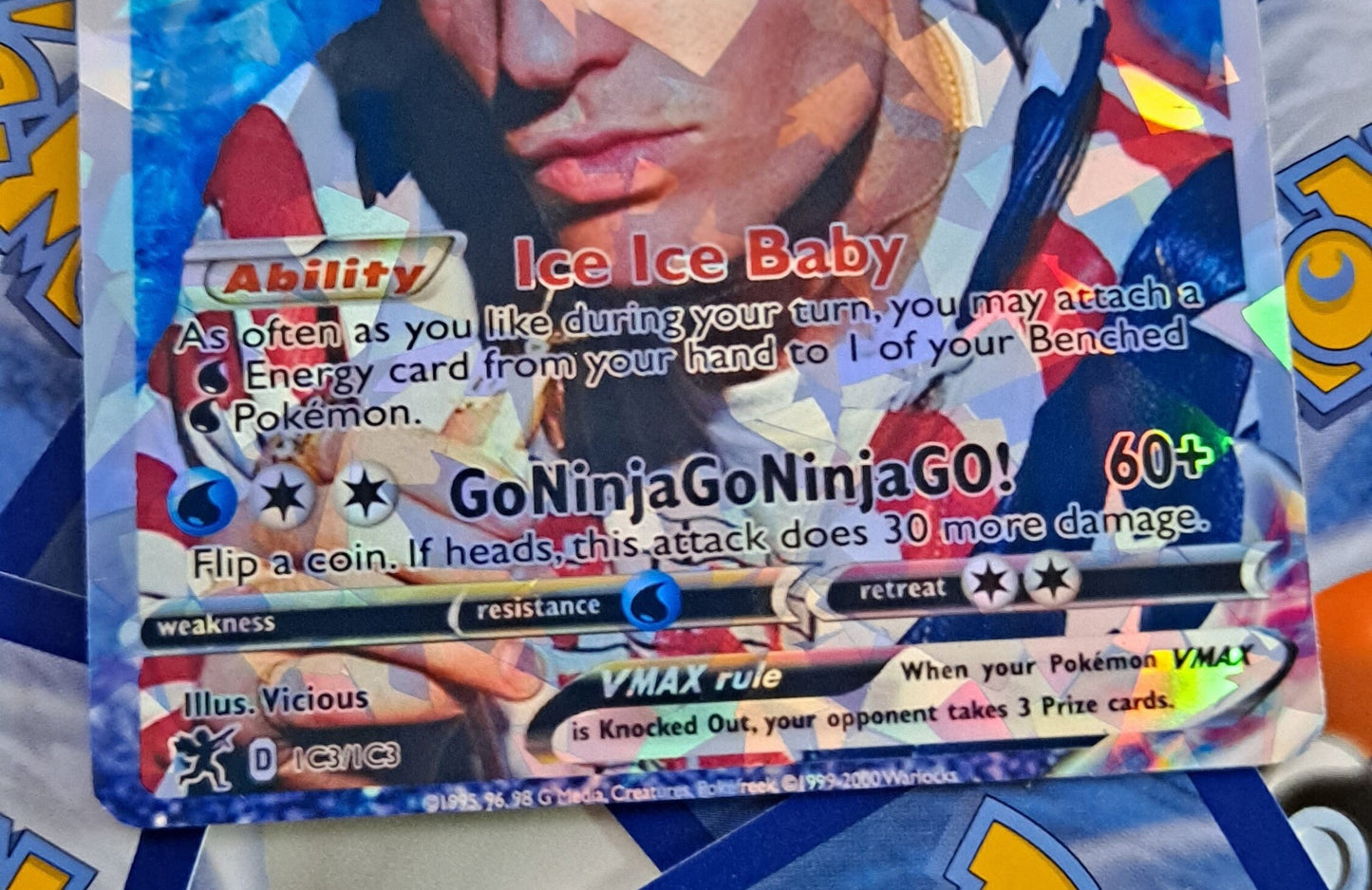 Vanilla Ice Pokemon Card