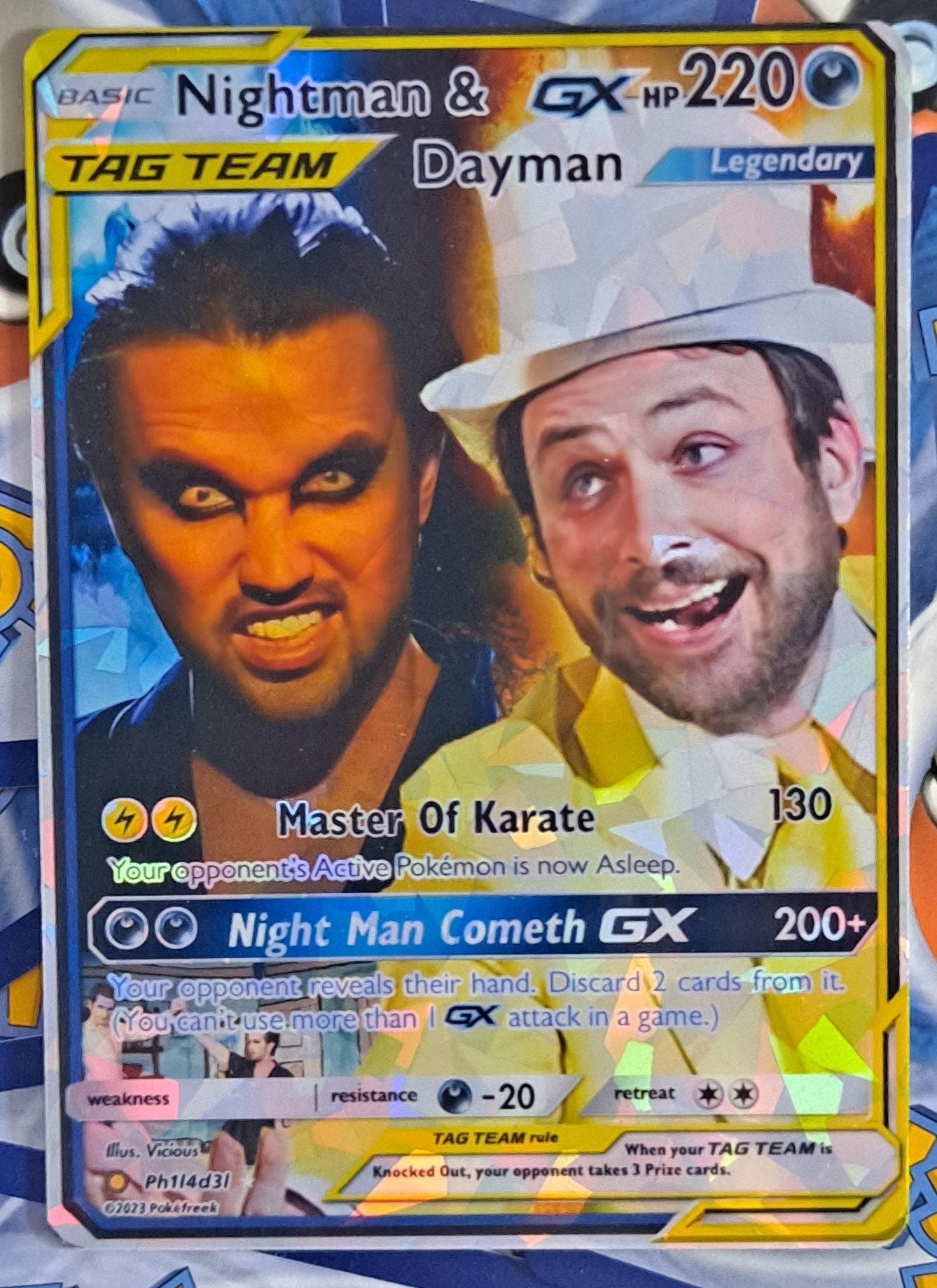 Nightman Dayman Pokemon Card - Always Sunny