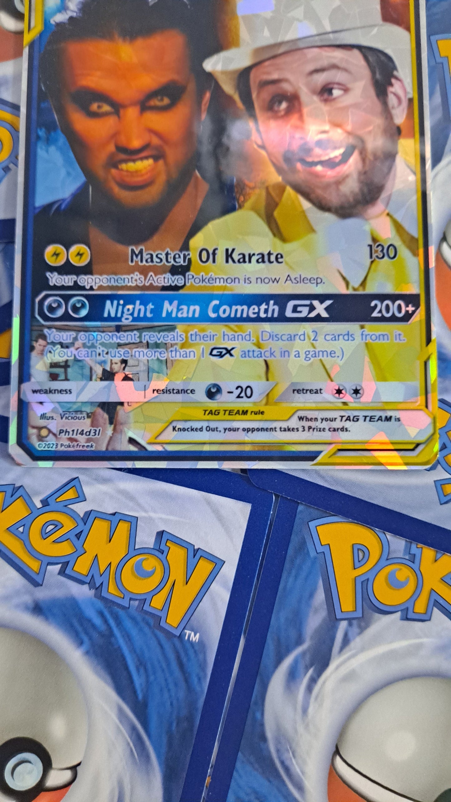 Nightman Dayman Pokemon Card - Always Sunny