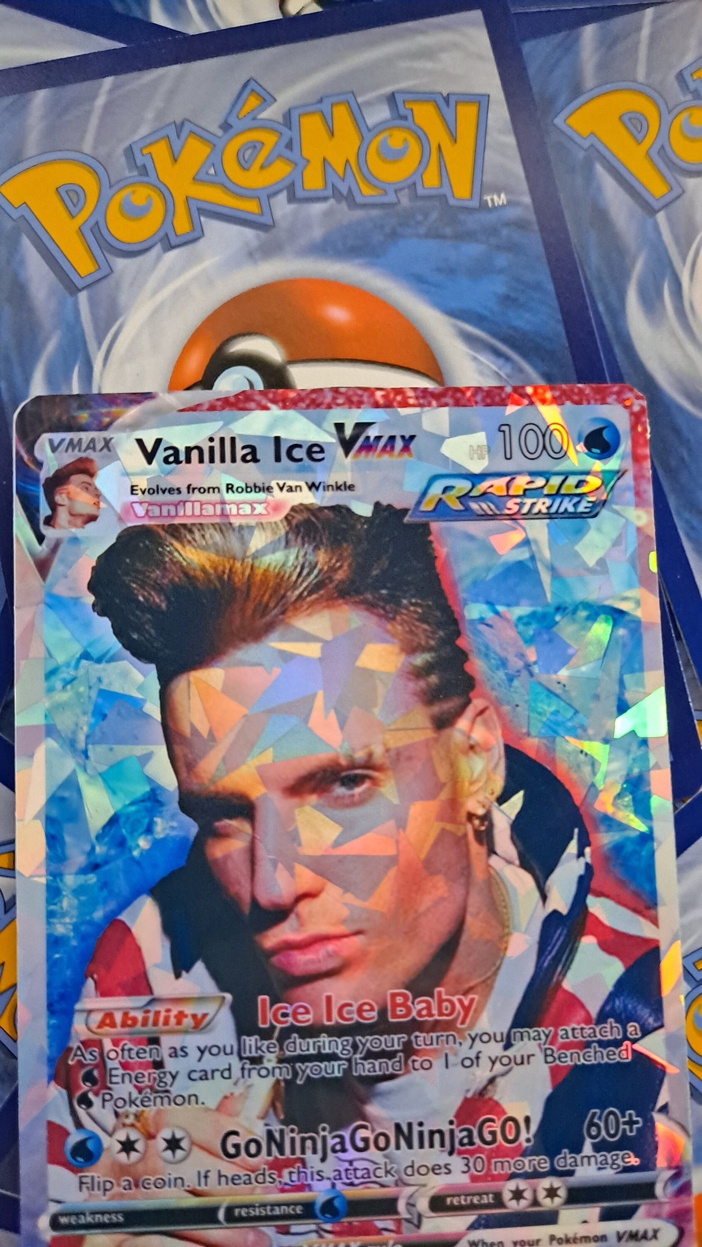 Vanilla Ice Pokemon Card