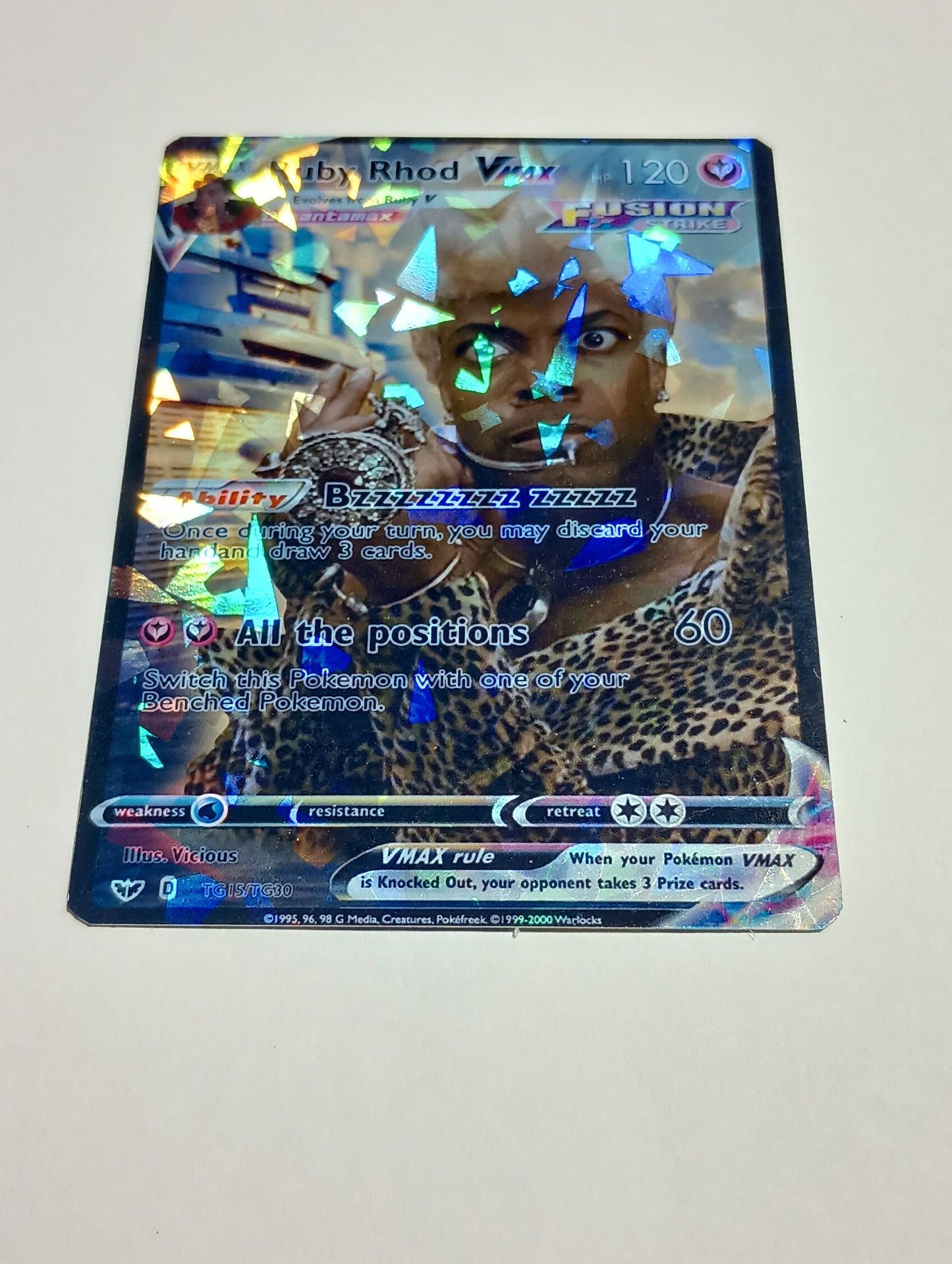 Ruby Rhod Fifth Element Pokémon Card